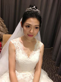 新娘造型,皇冠,白紗 禮服 造型,韓式 婚紗髮型,頭紗